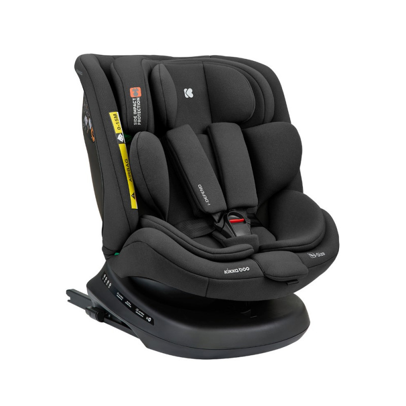 KIKKA BOO ΚΑΘΙΣΜΑ ΑΥΤΟΚΙΝΗΤΟΥ i-SIZE 40-150CM ISOFIX i-DEFEND BLACK 31002100107