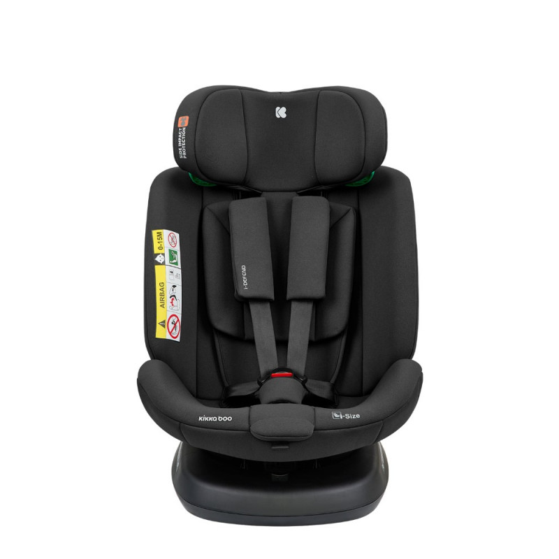 KIKKA BOO ΚΑΘΙΣΜΑ ΑΥΤΟΚΙΝΗΤΟΥ i-SIZE 40-150CM ISOFIX i-DEFEND BLACK 31002100107