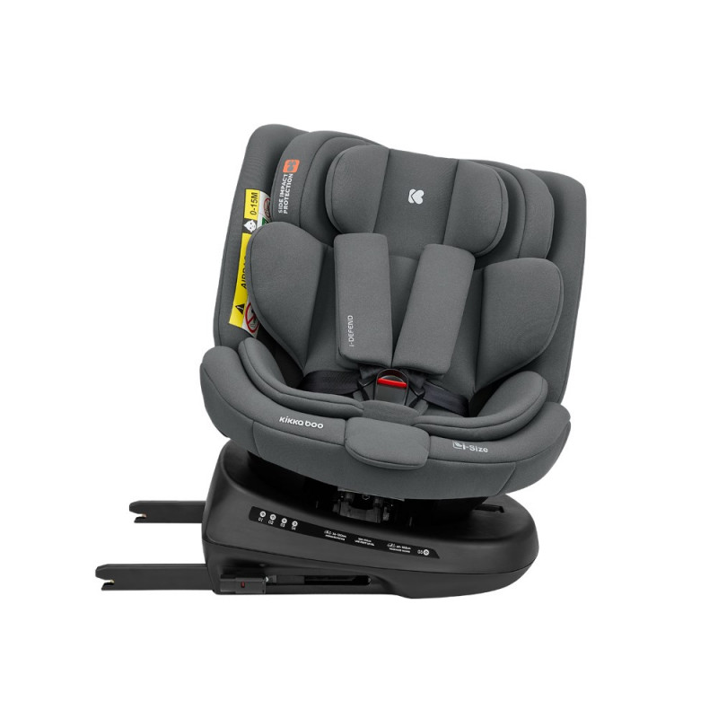KIKKA BOO ΚΑΘΙΣΜΑ ΑΥΤΟΚΙΝΗΤΟΥ i-SIZE 40-150CM ISOFIX i-DEFEND GREY 31002100108