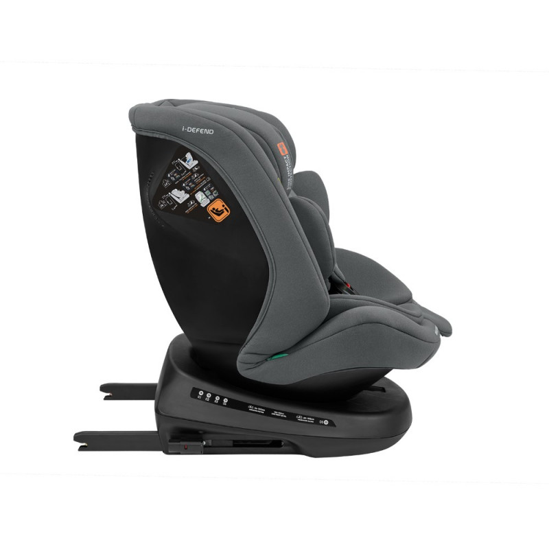 KIKKA BOO ΚΑΘΙΣΜΑ ΑΥΤΟΚΙΝΗΤΟΥ i-SIZE 40-150CM ISOFIX i-DEFEND GREY 31002100108