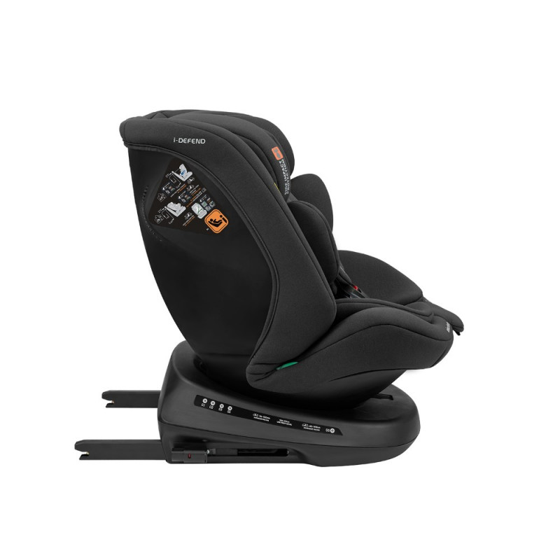 KIKKA BOO ΚΑΘΙΣΜΑ ΑΥΤΟΚΙΝΗΤΟΥ i-SIZE 40-150CM ISOFIX i-DEFEND BLACK 31002100107