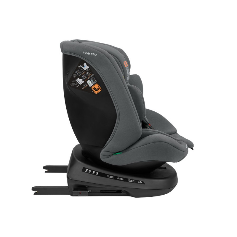 KIKKA BOO ΚΑΘΙΣΜΑ ΑΥΤΟΚΙΝΗΤΟΥ i-SIZE 40-150CM ISOFIX i-DEFEND GREY 31002100108