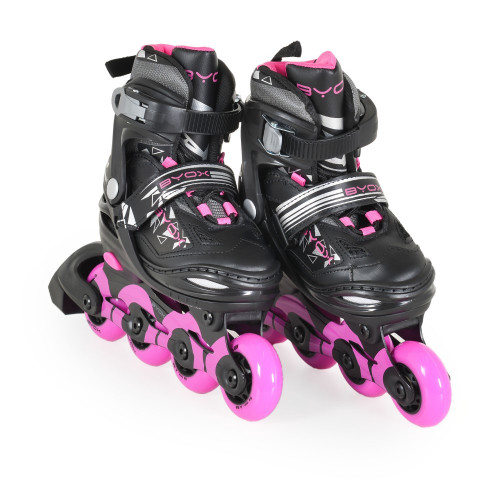 BYOX ΠΑΤΙΝΙΑ ROLLER SKATES DAZZLE PINK