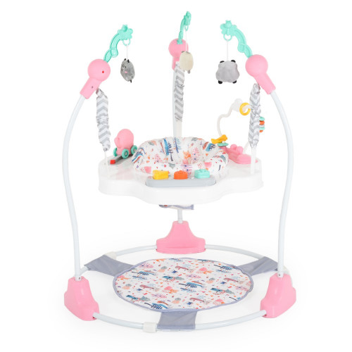 CANGAROO ΒΡΕΦΙΚΟ ΤΡΑΜΠΟΛΙΝΟ MAGIC FUN PINK 3800146244552