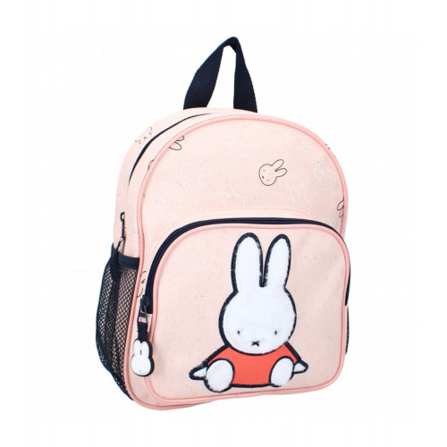 MIFFY ΣΑΚΙΔΙΟ SWEET AND FURRY PINK 29X23X8CM 50-2469