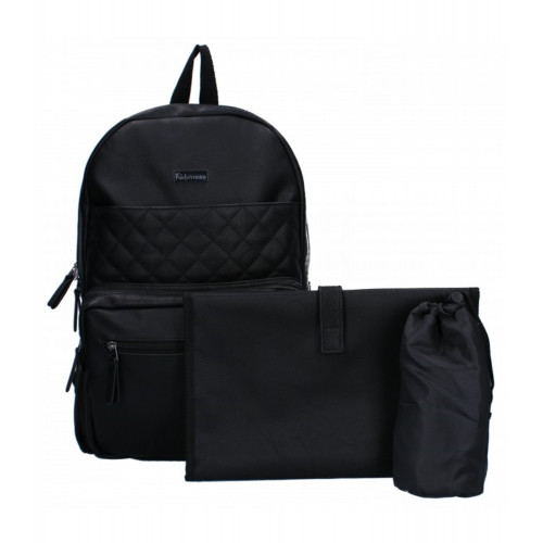 KIDZROOM ΤΣΑΝΤΑ ΑΛΛΑΓΗΣ POPULAR BLACK 44X30X19CM 50-8397