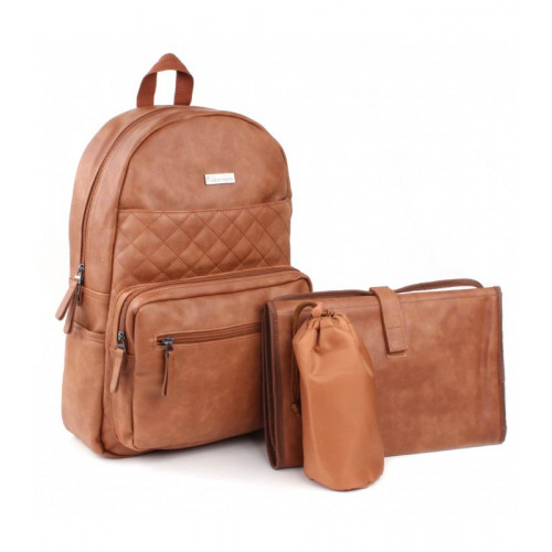 KIDZROOM ΤΣΑΝΤΑ ΑΛΛΑΓΗΣ POPULAR BROWN 44X30X19CM 50-8398
