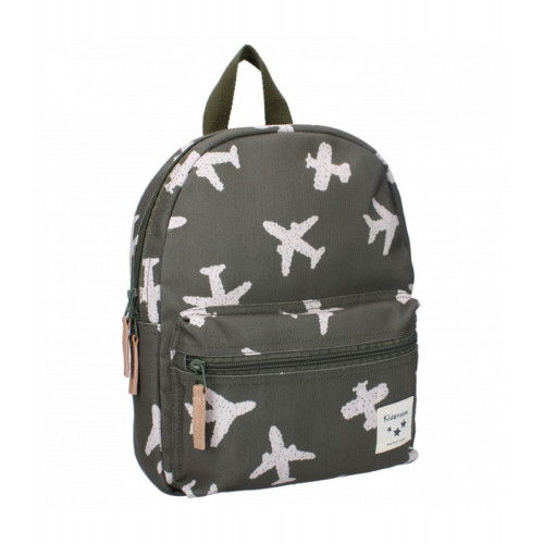 KIDZROOM ΣΑΚΙΔΙΟ ADORE MORE ARMY GREEN 31X23X8CM 50-2820