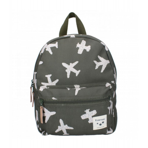KIDZROOM ΣΑΚΙΔΙΟ ADORE MORE ARMY GREEN 31X23X8CM 50-2820