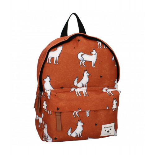 KIDZROOM ΣΑΚΙΔΙΟ WONDERING WILD COGNAC 31X23X8CM 50-3780