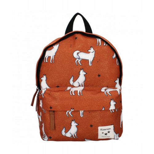 KIDZROOM ΣΑΚΙΔΙΟ WONDERING WILD COGNAC 31X23X8CM 50-3780