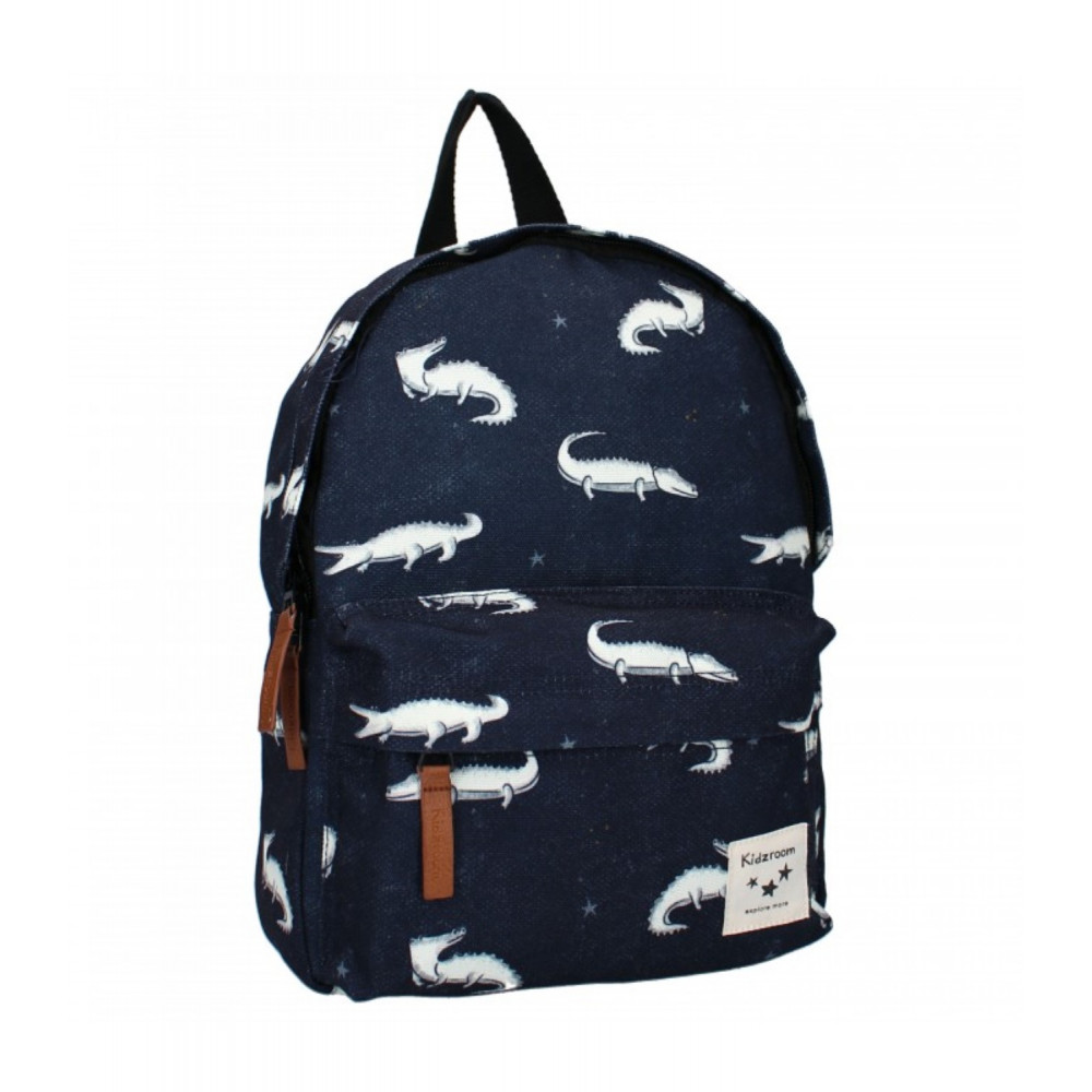 KIDZROOM ΣΑΚΙΔΙΟ WONDERING WILD NAVY 31X23X8CM 50-3781
