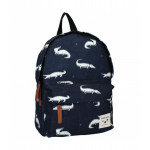 KIDZROOM ΣΑΚΙΔΙΟ WONDERING WILD NAVY 31X23X8CM 50-3781