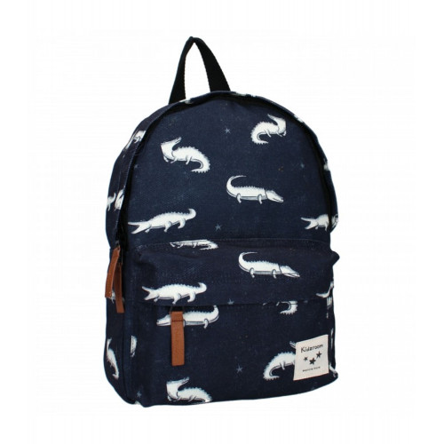 KIDZROOM ΣΑΚΙΔΙΟ WONDERING WILD NAVY 31X23X8CM 50-3781
