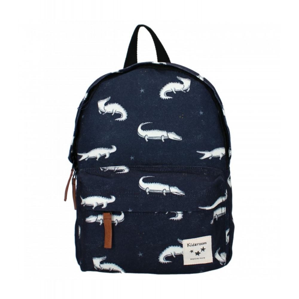 KIDZROOM ΣΑΚΙΔΙΟ WONDERING WILD NAVY 31X23X8CM 50-3781