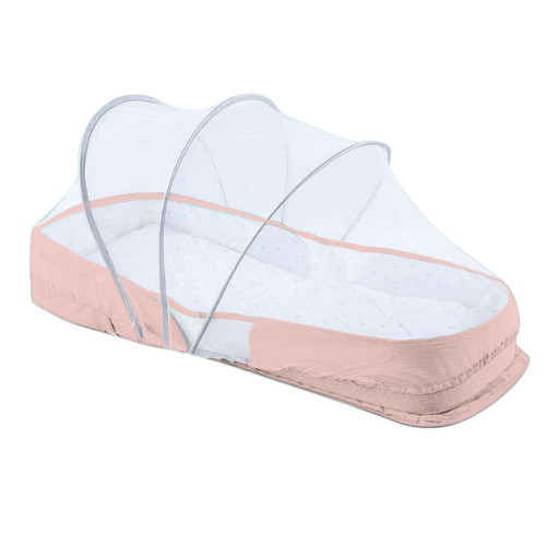 ΤΣΑΝΤΑ-ΚΡΕΒΑΤΙ 2ΙΝ1 ΚΙΚΚΑ ΒΟΟ BEAR PINK 31108020044