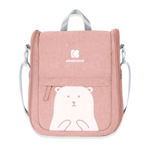 ΤΣΑΝΤΑ-ΚΡΕΒΑΤΙ 2ΙΝ1 ΚΙΚΚΑ ΒΟΟ BEAR PINK 31108020044
