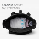 KIKKA BOO ΤΣΑΝΤΑ ΜΑΜΑΣ CERISE BLACK.