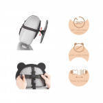 Η φωτογραφία δείχνει Καθρέφτης αυτοκινήτου 360° περιστροφή της εταιρείας Bebe Stars.