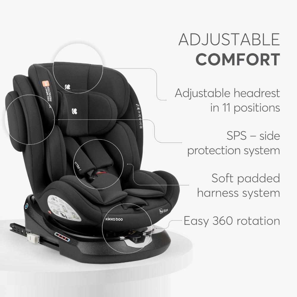 Η φωτογραφία δείχνει Κάθισμα αυτοκινήτου i-SIZE της εταιρείας Kikka Boo.