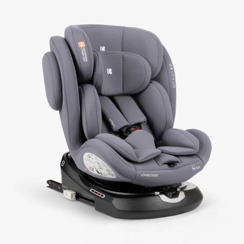 KIKKA BOO ΚΑΘΙΣΜΑ ΑΥΤΟΚΙΝΗΤΟΥ i-FELIX i-SIZE 40-150 cm LIGHT GREY 31002100037