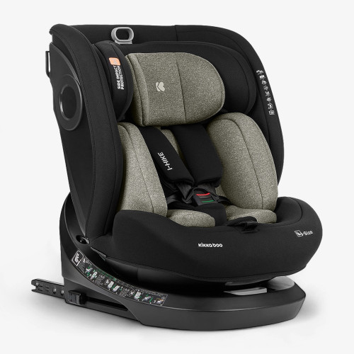 KIKKA BOO ΚΑΘΙΣΜΑ ΑΥΤΟΚΙΝΗΤΟΥ 40-150 cm i-HIKE i-SIZE ARMY GREEN 31002100055