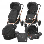 ΠΟΛΥΚΑΡΟΤΣΙ ΤΗΣ ΕΤΑΙΡΕΙΑΣ LORELLI 3ΣΕ1 ΚΑΤΑΣΚΕΥΑΣΜΕΝΟ ΑΠΟ ΣΤΑΘΕΡΟ ΠΛΑΙΣΙΟ ΑΛΟΥΜΙΝΙΟΥ ΚΑΙ ΑΝΘΕΚΤΙΑ ΥΦΑΣΜΑΤΑ.