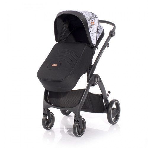 ΠΟΛΥΚΑΡΟΤΣΙ ΜΕ ΚΑΛΑΘΟΥΝΑ 2 ΣΕ 1 LORELLI CALIFORNIA GREY MARBLE 10021572099