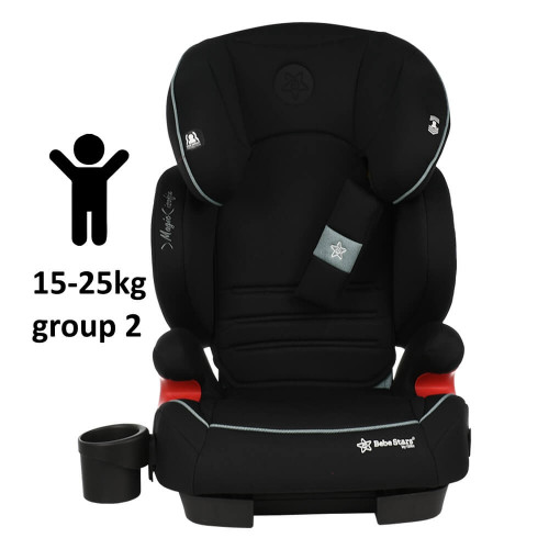 ΠΑΙΔΙΚΟ ΚΑΘΙΣΜΑ ΑΥΤΟΚΙΝΗΤΟΥ BEBE STARS 15-36kg MAGIC ISOFIX MINT-BLACK 942-184