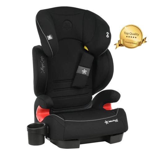 ΠΑΙΔΙΚΟ ΚΑΘΙΣΜΑ ΑΥΤΟΚΙΝΗΤΟΥ BEBE STARS 15-36kg MAGIC ISOFIX GREY-BLACK 942-186
