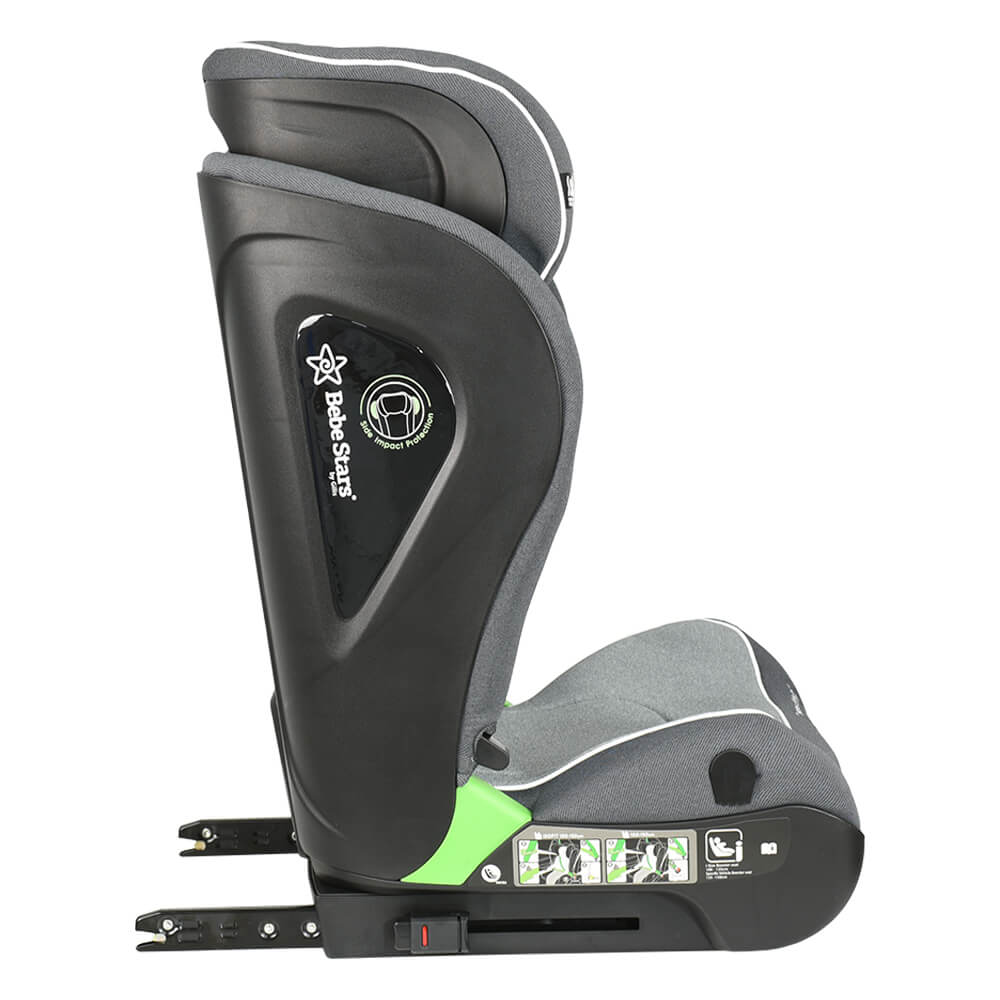 Το Leon i-Size είναι τo νέο παιδικό κάθισμα αυτοκινήτου της Bebe Stars που μπορεί να χρησιμοποιηθεί για παιδιά με ύψος 100-150cm, διαθέτοντας επαρκή χώρο και προσφέροντας άνεση και ασφάλεια για το παιδί σας.