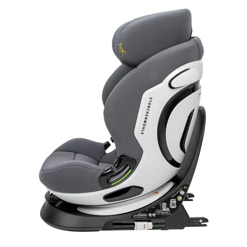 Η φωτογραφία δείχνει STORCHENMUHLE ΚΑΘΙΣΜΑ ΑΥΤΟΚΙΝΗΤΟΥ i-SIZE NIKI NEXT 100-150εκ ASPHALT GREY.