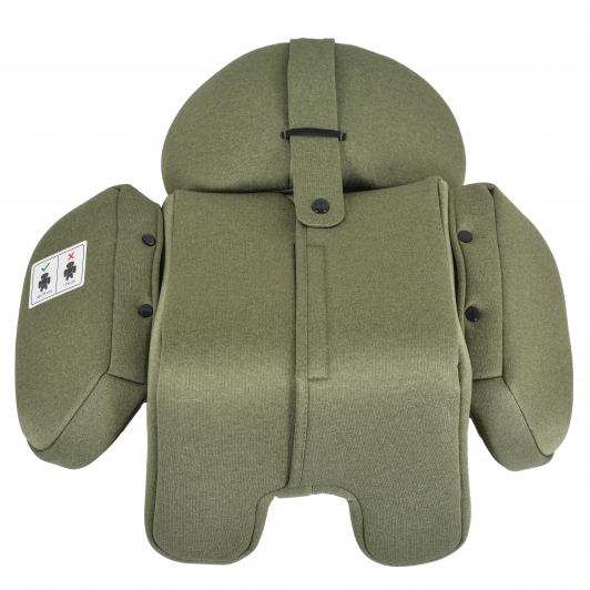 Η φωτογραφία δείχνει Κάθισμα αυτοκινήτου Draco της εταιρείας Cangaroo σχεδιασμένο με γνώμονα τη μέγιστη ασφάλεια και άνεση για το παιδί σας.