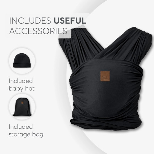 KIKKA BOO ΜΑΡΣΙΠΟ SLING ISLA BLACK 31108010063