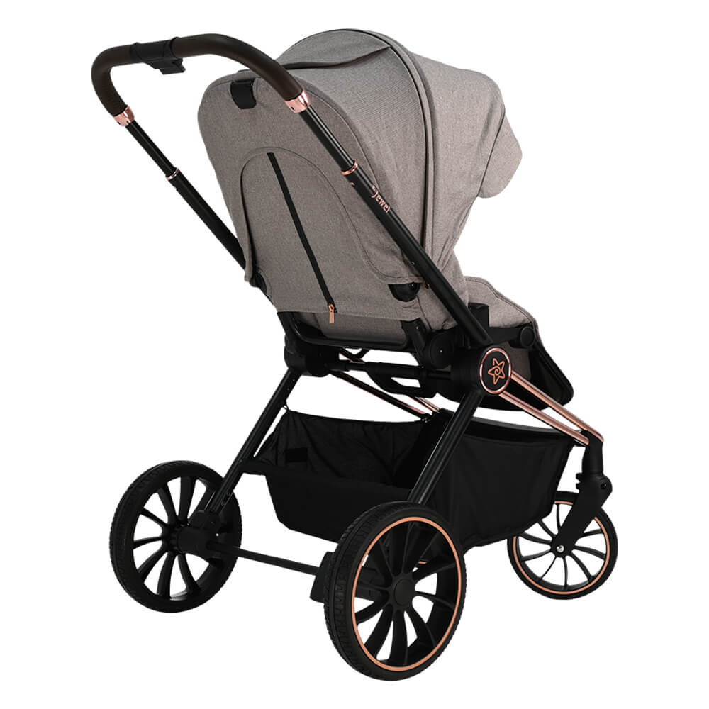 Το πολυκαρότσι  Jewel 3 σε 1  είναι κατάλληλο για παιδιά βάρους από 0 έως 22 kg ή 4 χρόνων .