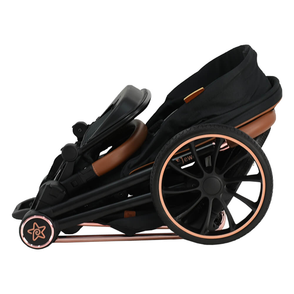 Το πολυκαρότσι  Jewel 3 σε 1  είναι κατάλληλο για παιδιά βάρους από 0 έως 22 kg ή 4 χρόνων .