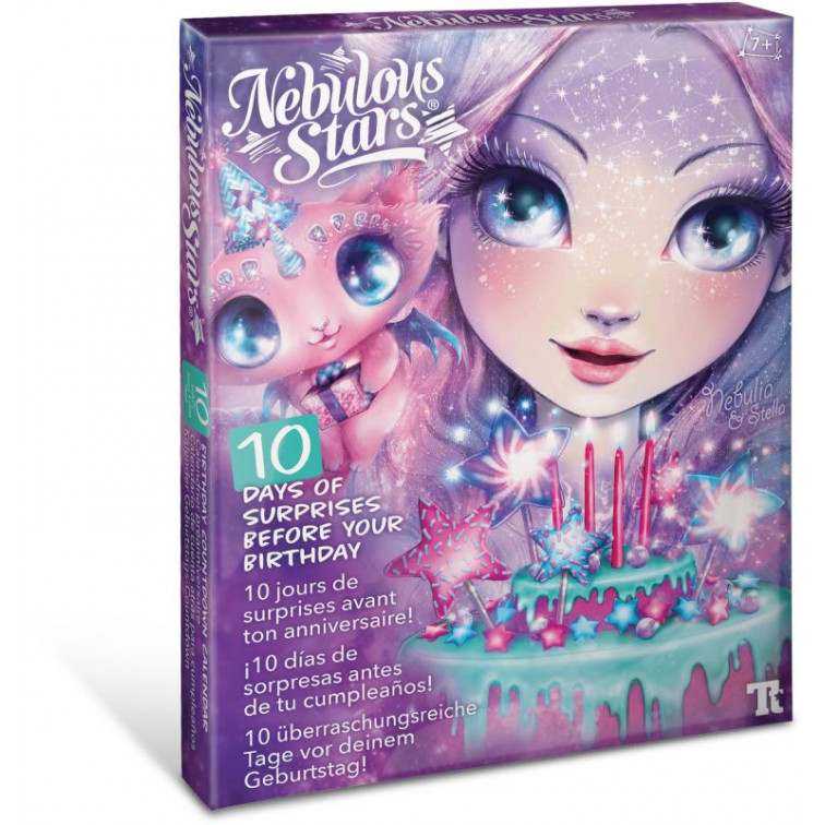 Nebulous Stars Calendar 10-Days Birthday Countdown (11131).