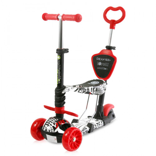 LORELLI ΠΑΤΙΝΙ SCOOTER ΜΕ ΚΑΘΙΣΜΑ DRAXTER PLUS BLACK GRAFFITI 10390140022