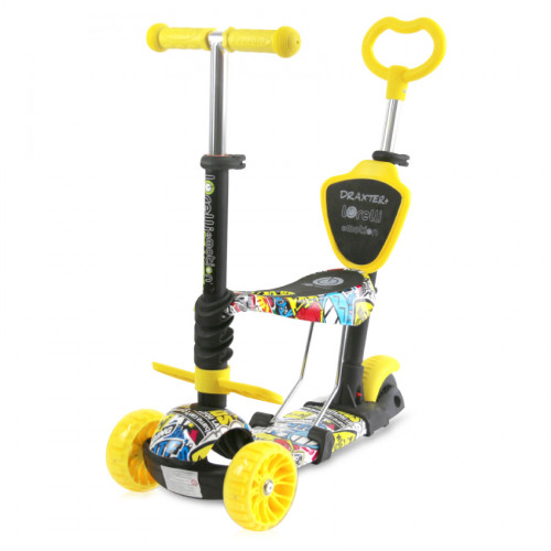 LORELLI ΠΑΤΙΝΙ SCOOTER ΜΕ ΚΑΘΙΣΜΑ DRAXTER PLUS GRAFFITI SMILE 10390140019