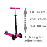 BEBE STARS ΠΑΤΙΝΙ XRIDE 3 IN 1 PINK 662-185
