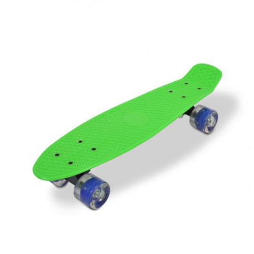 ΣΑΝΙΔΑ BYOX SKATEBOARD 22'' SPICE LED GREEN 3800146226107