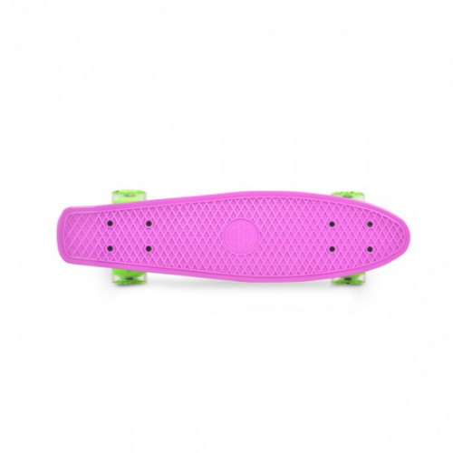 ΣΑΝΙΔΑ BYOX SKATEBOARD 22'' SPICE LED PINK 3800146226985