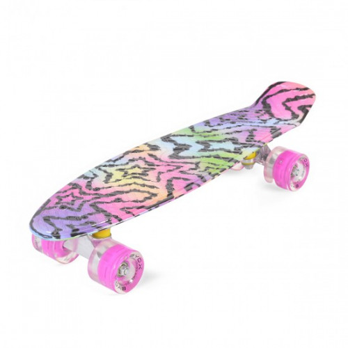 ΣΑΝΙΔΑ BYOX SKATEBOARD 22'' STARS LED 3800146226961