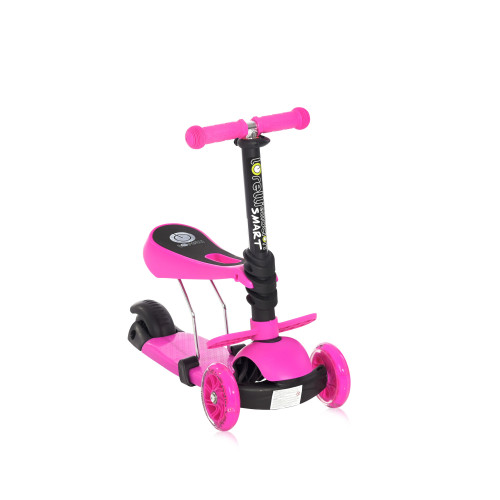 ΠΑΤΙΝΙ SCOOTER LORELLI ΜΕ ΚΑΘΙΣΜΑ SMART PINK 10390030023
