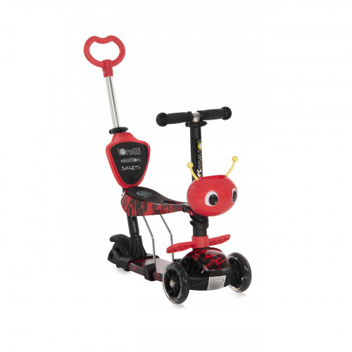 ΑΝΑΔΙΠΛΟΥΜΕΝΟ ΠΑΤΙΝΙ SCOOTER ΜΕ ΚΑΘΙΣΜΑ LORELLI SMART PLUS RED FIRE 10390030023