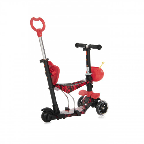 ΑΝΑΔΙΠΛΟΥΜΕΝΟ ΠΑΤΙΝΙ SCOOTER ΜΕ ΚΑΘΙΣΜΑ LORELLI SMART PLUS RED FIRE 10390030023