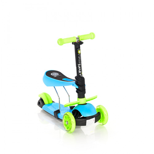 ΠΑΤΙΝΙ SCOOTER ΜΕ ΚΑΘΙΣΜΑ LORELLI SMART BLUE GREEN 10390020020