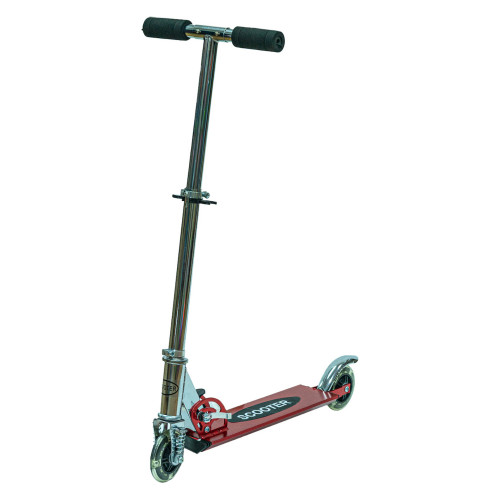 MICMAX ΠΑΙΔΙΚΟ ΑΝΑΔΙΠΛΟΥΜΕΝΟ ΠΑΤΙΝΙ ΔΙΤΡΟΧΟ ΣΕ ΚΟΚΚΙΝΟ ΧΡΩΜΑ SY-S347-red