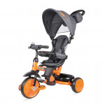 ΤΡΙΚΥΚΛΟ ΜΕ ΠΕΡΙΣΤΡEΦΟΜΕΝΟ ΚΑΘΙΣΜΑ LORELLI LUCKY CREW BLACK ORANGE 10050610023   - (ΔΩΡΟ AΞΙΑΣ €5 LED ΦΩΣ ΝΥΧΤΑΣ)