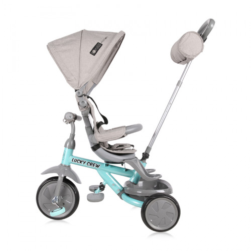 ΤΡΙΚΥΚΛΟ ΜΕ ΠΕΡΙΣΤΡEΦΟΜΕΝΟ ΚΑΘΙΣΜΑ LORELLI LUCKY CREW GREY GREEN 10050610021   - (ΔΩΡΟ AΞΙΑΣ €5 LED ΦΩΣ ΝΥΧΤΑΣ)